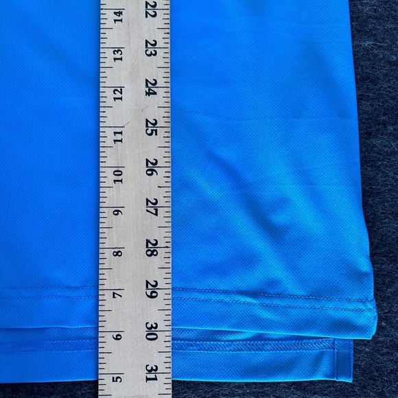 Callaway Mens Large Golf Polo Shirt Blue Opti-Dri Short Sleeve Performance - Picture 8 of 14